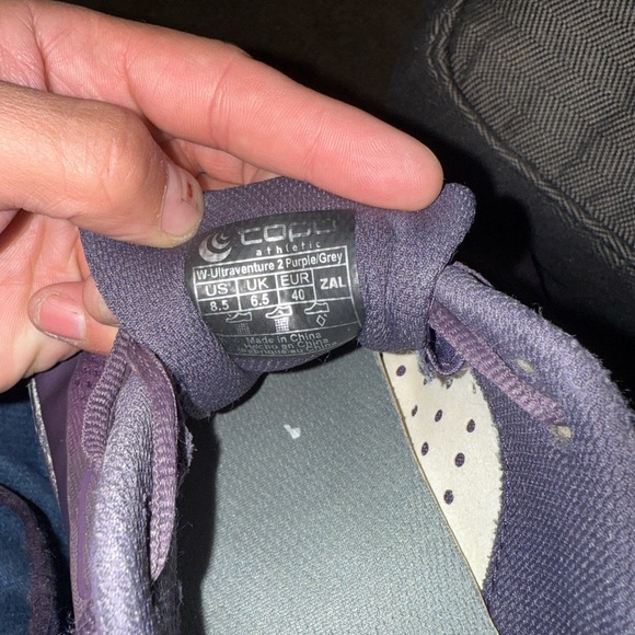 Women's Purple Athletic Running Shoes - Picture 7 of 7